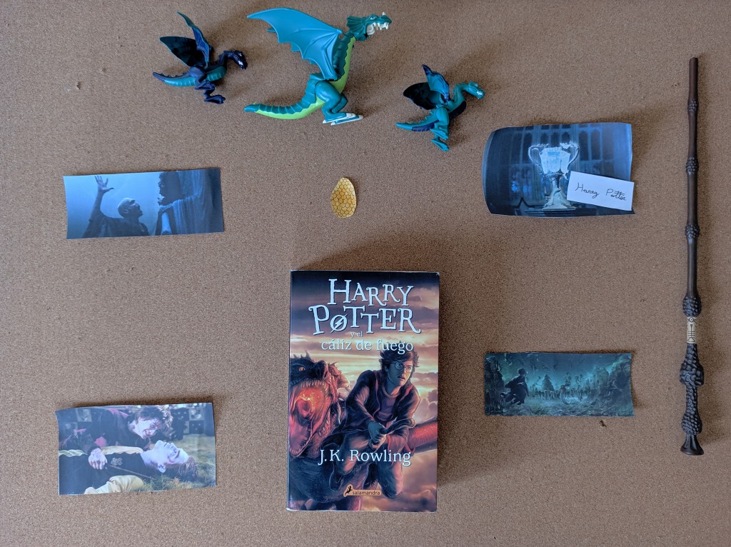 Harry Potter y el cáliz de fuego de J.K. Rowling