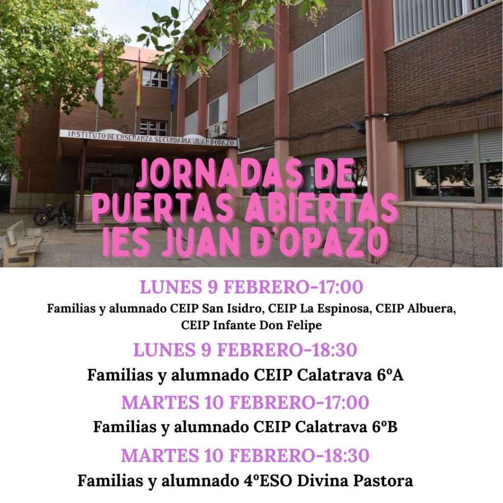 117. Jornada de puertas abiertas