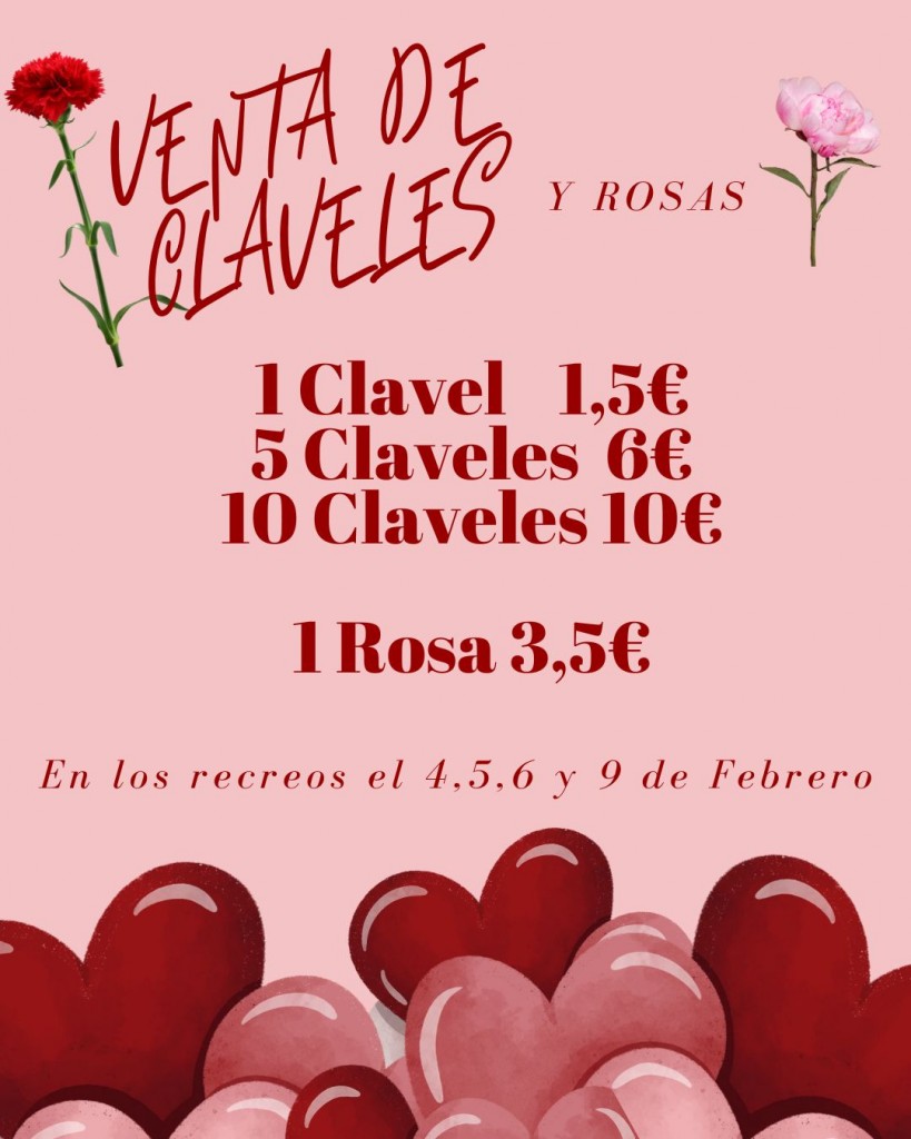 118.Claveles y rosas